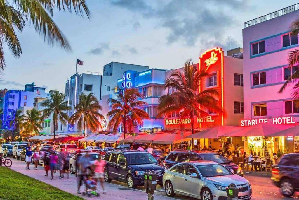Amazing Apartment In South Beach, Ocean Drive Miami Beach Kültér fotó